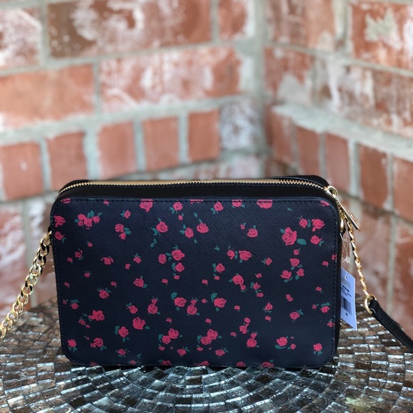 Michael kors jet set floral print crossbody black - Picture 8 of 8